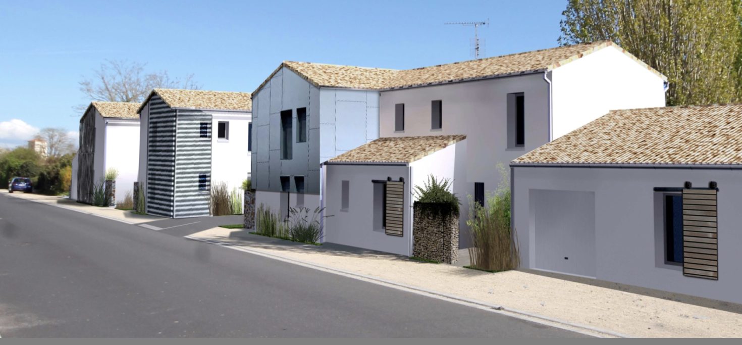 PROGRAMME 10 LOGEMENTS GIVRAND Programme de 10 logements sur 2000M2 de parcelle en plein bourg de Givrand pour Promoteur